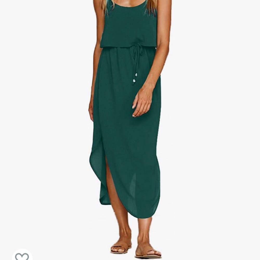 NEW! Green MIDI Dress